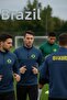 Brezi̇lya Brasil Half-Zippered Diver Fabric Sweatshirt