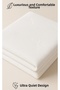 Ultra Quiet Waterproof Pu Base Mattress Pad – Anti-Bacterial, Silent, Non-Slip, All Bed Sizes - 2