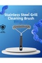 Sptrns Stainless Steel Grill Cleaning Brush for Barbecue and (180916) Bbq