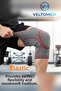 L Size 3D Knitted Sports Knee Brace Pain Relief Knee Protector Breathable Compression Support Non-Slip - 3