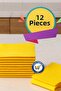 12 Pieces Yellow Cloth 30 X 35 Cm General Kitchen Cloth Cleaning Cloth