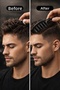 Wide Range Professional Hair Styling Wax Comb Men's Hair Comb - 2