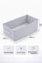 Ordena 2'Li Gray Closet Organizer Foldable Organizer, Shelf Organizer, Drawer Organizer - 4