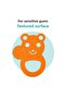 Soft Teether Orange Teddy Bear - 3