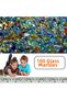 Mixed Color 100 Pieces of Marbles Toy Ball Set in a Net Glass Marbles Glass Marbles Glass Marbles Balls - 7