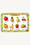 Wooden Fruits Turkish Educational and Learning Puzzle