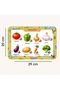 Wooden Vegetables Turkish Educational and Learning Puzzle - 5