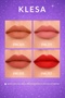 4-Piece Matte Lipstick Set B–Soft Matte Finish Nude & Red Shades Long-Lasting and Comfortable Lipstick Set - 3