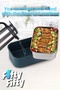 Bento Lunch Box 1600 ml 2 Layers New Generation Lunch Box Stainless Steel -Fflbox2221 - 4