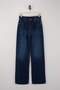 Trendyolmilla Wardrope Essentials Koyu Mavi DÖKÜMLÜ Yüksek Bel Wide Leg Jeans TWOSS26JE00128 - 9
