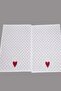 2-Piece Heart Patterned Hand/Guest Towel Tphss26Hvl00006 - 5