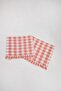 Set of 2 100% Cotton Ruffled Kitchen Towels 40X66 cm - 3