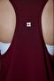 Ekru-Bordo 2'li Micro Kumaş Örme Spor T-Shirt THMSS26TS00001 - 9