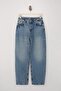 Premium Mavi Özel Kumaş Yüksek Bel 100% Pamuk Barrel Jeans TWOSS26JE00141 - 5
