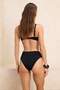 Siyah V Kesim Normal Bel Regular Bikini Altı TBESS26BA00004 - 4