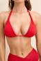 Kırmızı Üçgen Tünelli Kaplı Bikini Üstü TBESS26BU00001 - 3