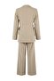 Bej Fitted Yandan Bağlama Detaylı Blazer Pantolon Alt - Üst Takım TCTSS26US00012 - 8