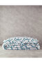 Scroll Flowers Double-Sided Single Bedspread Set Green - 6