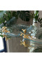 2-Piece Metal Bird - Daisy - Butterfly Detailed Borcam Presentation Service Set - 2