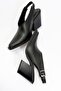 Vales Women's Genuine Leather Western Sandals Black - 8