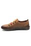 Viyee Genuine Leather Orthopedic Women's Casual Shoes Taba - 4