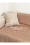 Sofa Bed Cover – Non-Slip Base with Sponge Velvet Fabric Cappuccino Embossed Print - 3