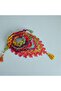 Knitted Motif Bohemian Batik Painter's Beret & Neck Collar Shawl Set - 3
