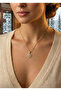 Women's Snowflake Zircon Stone Necklace Dbkl1061