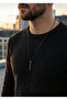Men's Black Metal Necklace Dekl1001