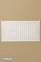 Aflora 100% Cotton Foot Towel - White-Orange 60X130, 690 Gr