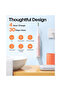 R1 Rotary Electric Toothbrush, 5 Modes, Fast USB Charging (Pink) - 2