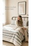 Rosalina Double Duvet Cover Set - 65% Cotton 35% Polyester - 200 cm X 220 cm - 4