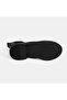 Women's Black Rubber Detailed Leather Boots - 4
