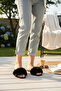 Furry Women's Slippers Daily Outdoor and Home Slippers - 3