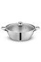 Stainless Steel Mega Wok 24cm (3.5 Ltr) – 18/10 Encapsulated Sandwich Bottom - 5