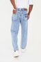 Men's 100% Cotton Baggy Jeans - 5