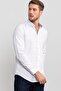 Slim Fit Long Sleeve Buttoned Collar Plain Sports Men's Shirt