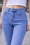 Women's High Waist Soho Boyfriend Jean C599-Baby-Blue - 3