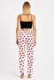Women's Cherry Patterned Cotton Lycra Single Bottom Pants - 2