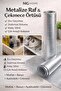 1 Roll Metalized ❤️   1.70 Mt X 45 cm ❤️   Shelf Cover ❤️   Drawer Cover ❤️   Liquid Proof ❤️   Cabinet Cover - 4