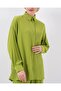 Women's Knitted Hijab Top and Bottom Set 6711 - E.Green - 4