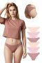 10010 Slip Pack of 6 Bikini Panties