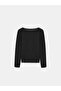 100% Cashmere Boat Neck Sweater-Black - 7