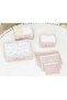 Gray Polka Dot Pattern 6 Piece Suitcase Organizer Set - 4
