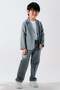 Boy's Linen Jacket Summer Thin 3 Pieces Stylish 2-3-4-5-6-7-8-9-10 Years Old Holiday Suit - 7
