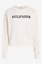 سويت شيرت Hilfiger أحادي الطراز مطرز بقصة مريحة - 7