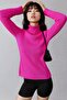 سترة MY FASHION ذات ياقة عالية ونسيج محبب - 3