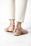 Women's Powder Open-Back Bowknot Knitwear Ballerina 1cm Byndmtf03 - 3