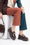 Women's Casual Shoes Loafer Moccasin Buckle Detail Comfortable Flat Heel Marian - 2