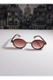 Cbp042 Beige Brown Elegant Stylish Unisex Sunglasses. - 2